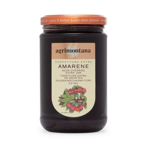 Agrimontana - Amarena meggylekvár, 350g