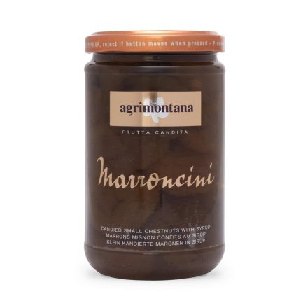 Agrimontana - Marroncini - Candied chestnuts in syrup, 420g