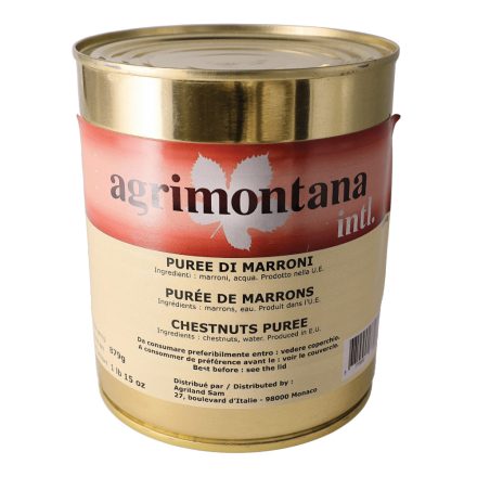 Agrimontana - Purea di marroni - Chestnut puree, 880g
