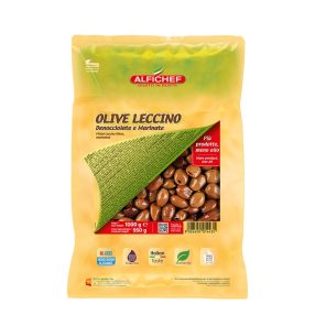   ALFICHEF - Magozott Leccino olajbogyó napraforgóolajban, 1kg