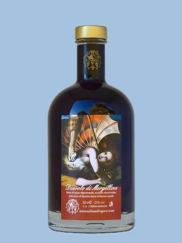 Assuntina di Capri - Diavolo di Mergellina - Liquorice liqueur with spices (25%), 500 ml