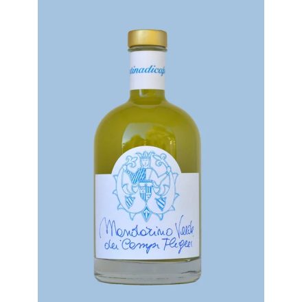 Assuntina di Capri - Mandarino Verde dei Campi Flegrei - Zöldmandarin-likőr (30%), 500 ml