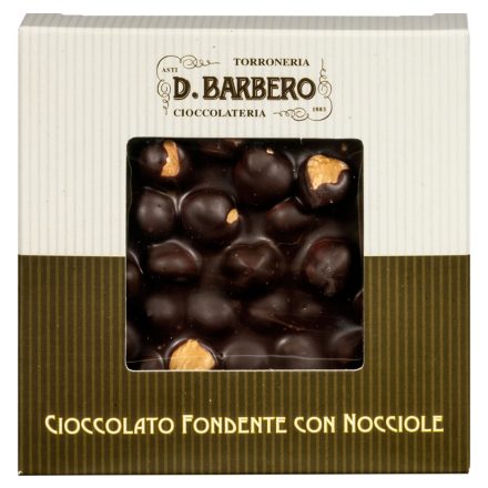 Barbero - Dark chocolate tablet with hazelnut, 120g