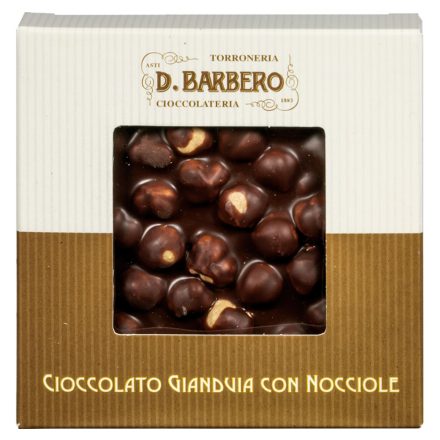 Barbero - Nugátcsokoládé tábla mogyoróval, 120g