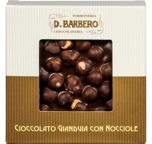 Barbero - Nougat chocolate tablet with hazelnut, 120g