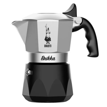 Bialetti - Brikka Evolution kotyogós kávéfőző, 2 adagos