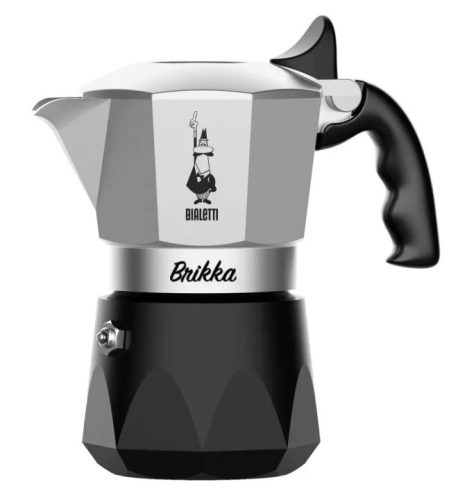 Bialetti - Brikka Evolution kotyogós kávéfőző, 2 adagos