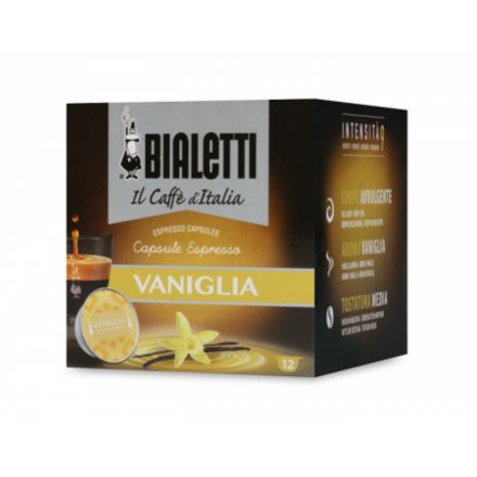 Bialetti coffee capsule box Vanilla, 12pc