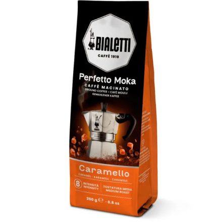 Bialetti Perfetto Moka ground coffee Caramel, 250g