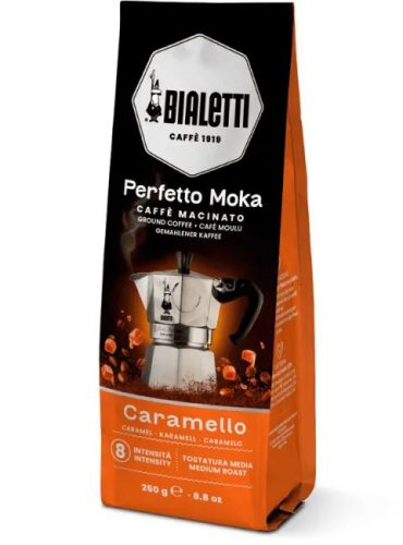 Bialetti Perfetto Moka ground coffee Caramel, 250g