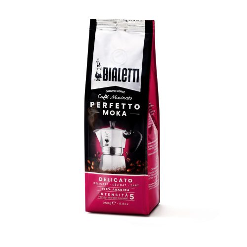 Bialetti Perfetto Moka őrölt kávé Delicato, 250gr