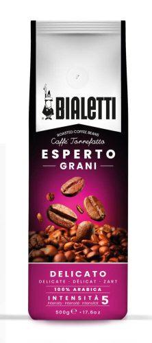 Bialetti Esperto szemes kávé Delicato, 500gr