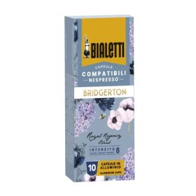   Bialetti Nespresso compatible coffee capsule box Bridgerton - Royal Regency Blend, 10pc