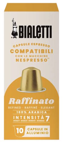 Bialetti Nespresso compatible coffee capsule box Raffinato, 10pc