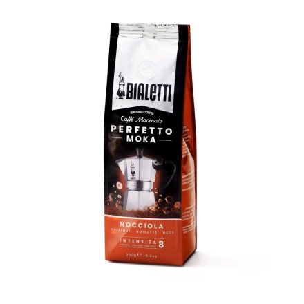 Bialetti Moka Perfetto őrölt kávé Mogyoró, 250gr