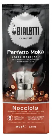 Bialetti Perfetto Moka őrölt kávé Mogyoró, 250gr