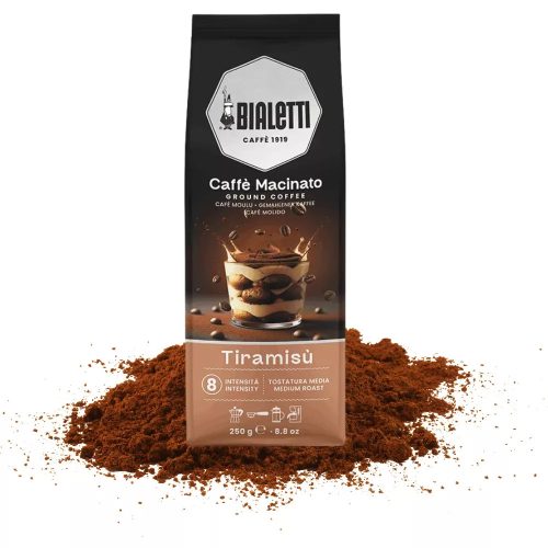 Bialetti - Perfetto Moka őrölt kávé Tiramisu, 250gr