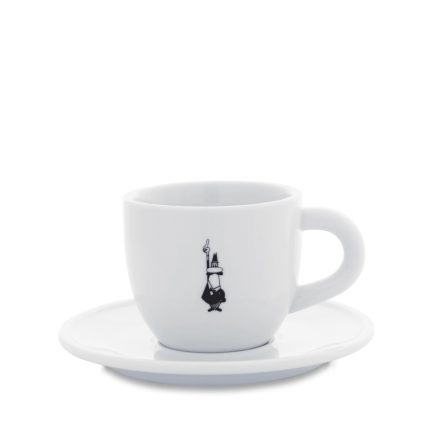 Bialetti White cappuccino cup with saucer set 1 pc (240ml)