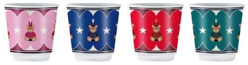 Bialetti - Espresso poharak, 4 db - Karácsonyi Maci Kollekció