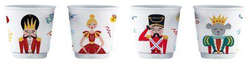 Bialetti The Nutcracker coffee cup set 4 pcs (90ml)