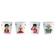 Bialetti The Nutcracker coffee cup set 4 pcs (90ml)