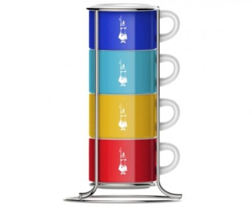 Bialetti Cappuccino csésze szett állvánnyal, 4 db-os