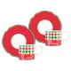 Bialetti - Espresso Cups and Saucers, set of 2 - Ciao Italia Collection