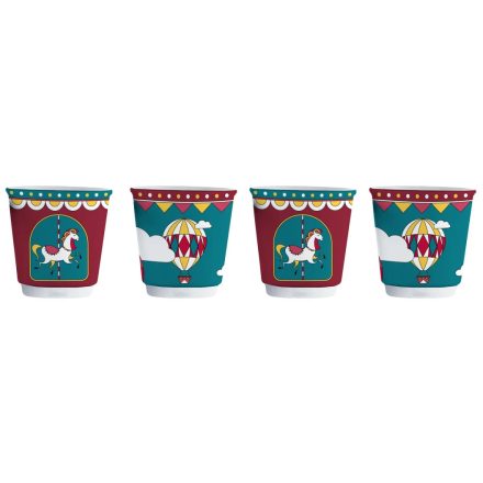 Bialetti Winter Wonderland coffee cup set 4 pcs (90ml)