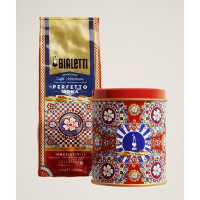   Bialetti - Perfetto Moka őrölt kávé Irresistibile, Dolce&Gabbana díszdobozban, 200gr