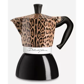   Bialetti - Dolce&Gabbana Moka Induction Leopardo 6 cups coffee maker