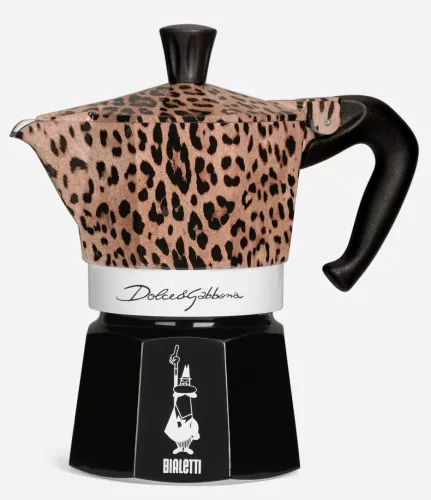 Bialetti - Dolce&Gabbana Moka Express Leopardo 3 cups coffee maker