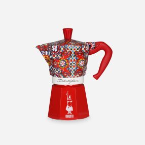   Bialetti - Dolce&Gabbana Moka Express Carretto Siciliano kotyogós kávéfőző, 6 adagos