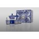 Bialetti - Dolce&Gabbana Moka Express Mediterranean Blue gift box with porcelain cups and silver stirrers