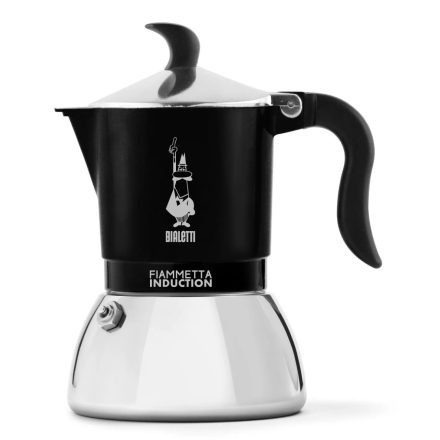 Bialetti Fiammetta Induction 2 cups coffee maker, black