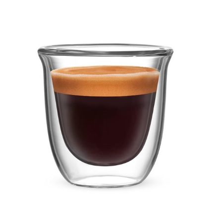 Bialetti Firentze insulated espresso glass set 2 pcs (80ml)