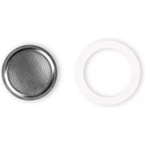   Bialetti Tömítés és szűrő szett 1 és 2 adagos Musa, Venus és Kitty kávéfőzőhöz