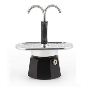   Bialetti Mini Express kotyogós kávéfőző, 2 személyes, fekete