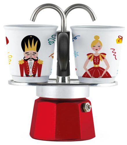 Bialetti Mini Express 2 cups coffee maker, The Nutcracker