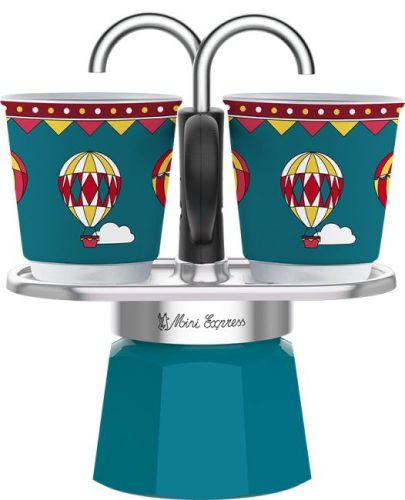 Bialetti Mini Express kotyogós kávéfőző, 2 személyes, Winter Wonderland