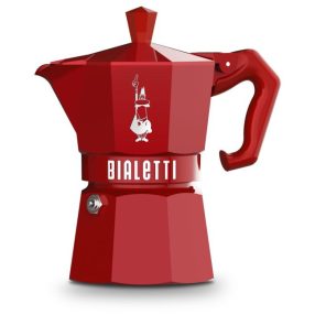 Bialetti Exclusive Moka Express, 3 adagos, piros