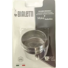   Bialetti Replacement funnel for 3 cup Moka Induction coffee maker