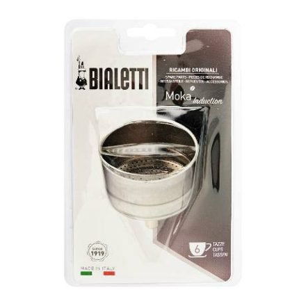Bialetti Replacement funnel for 6 cup Moka Induction coffee maker