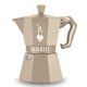 Bialetti Moka Induction Octagonal kotyogós, indukciós kávéfőző, 3 adagos, homokszínű