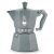 Bialetti Moka Induction Octagonal coffee maker, silver grey - 3 cup