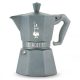 Bialetti Moka Induction Octagonal kotyogós, indukciós kávéfőző, 3 adagos, ezüstszürke