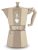 Bialetti Moka Induction Octagonal coffee maker, desert sand - 6 cup