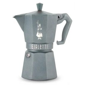   Bialetti Moka Induction Octagonal kotyogós, indukciós kávéfőző, 6 adagos, ezüstszürke