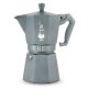 Bialetti Moka Induction Octagonal kotyogós, indukciós kávéfőző, 6 adagos, ezüstszürke