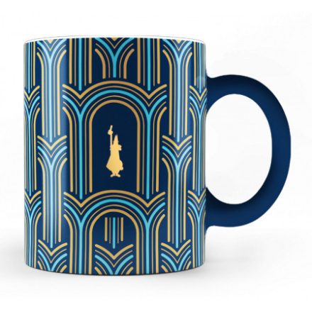 Bialetti Deco Glamour mug 330ml blue