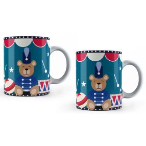 Bialetti - Kávésbögre 2 db - Karácsonyi Maci Kollekció